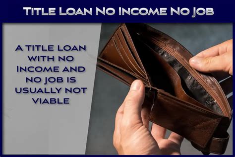 Car Title Loan No Income